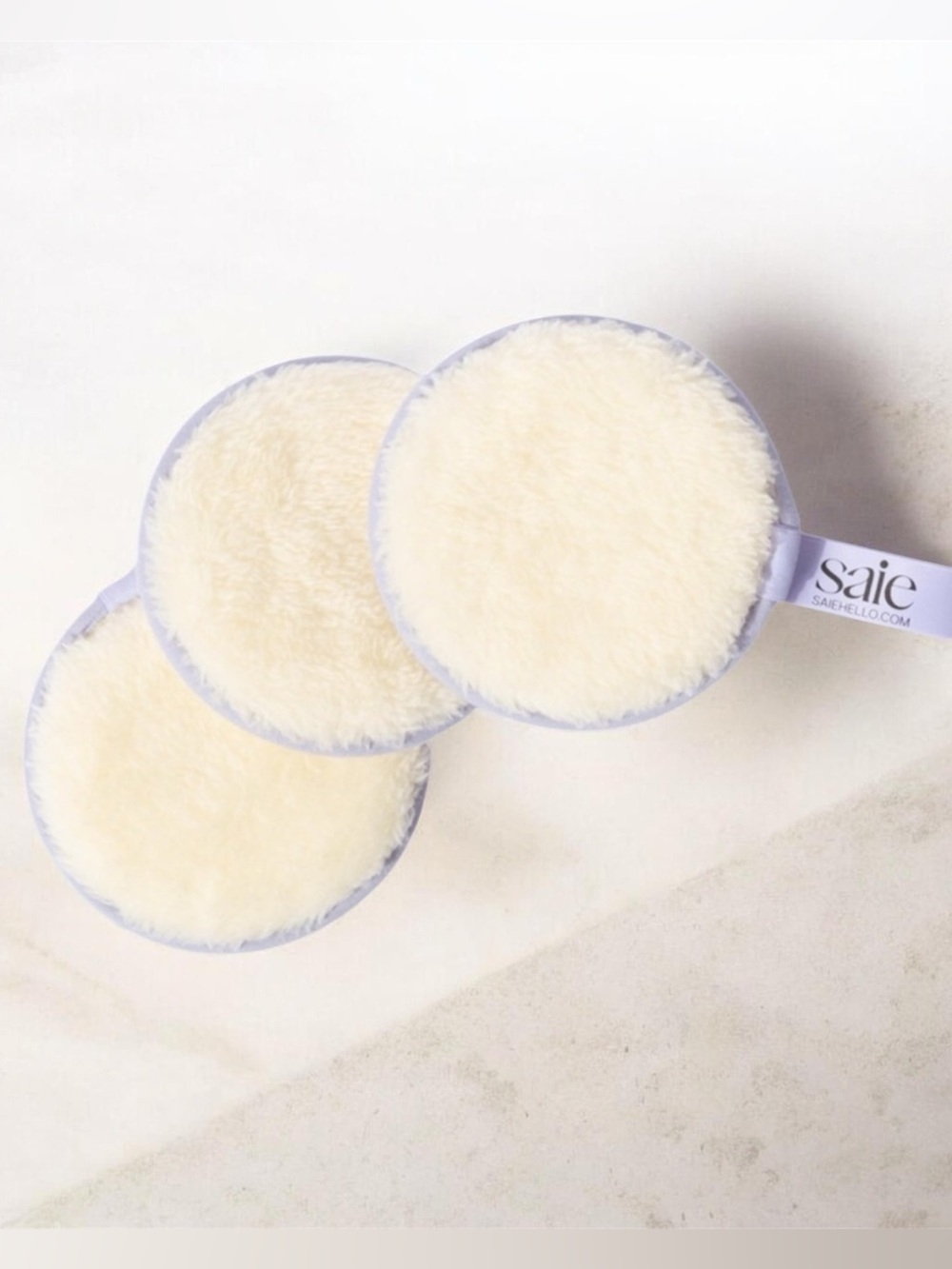 SAIE Reusable Makeup Remover Beauty Rounds 3 Pack